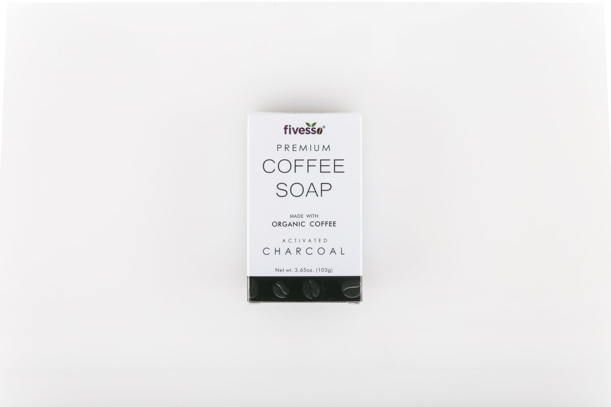 Image showcasing packaging for charcoal premium coffee soap bar, a skin tone beauty product known for multiple benefits.