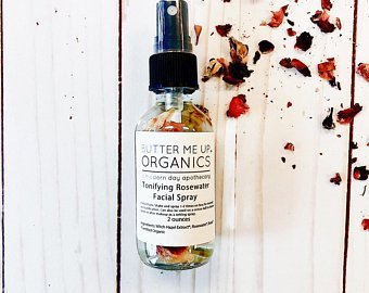 Organic Rose Water Facial Setting Spray Makeup - Skin Tone Beauty Products