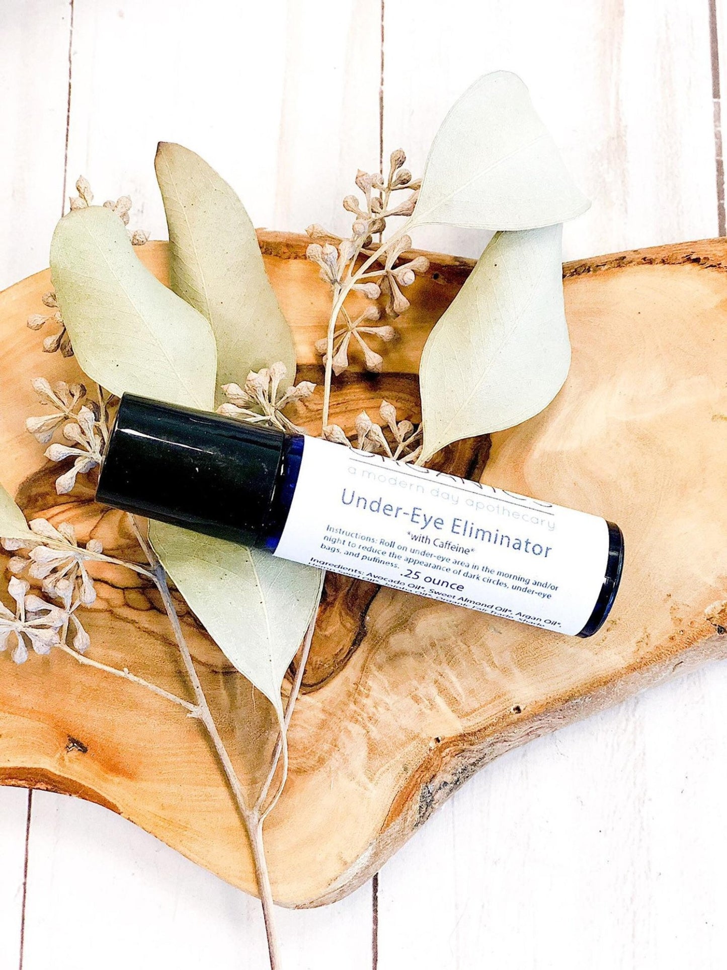 Organic Caffeinated Under Eye Serum - Skin Tone Beauty Products