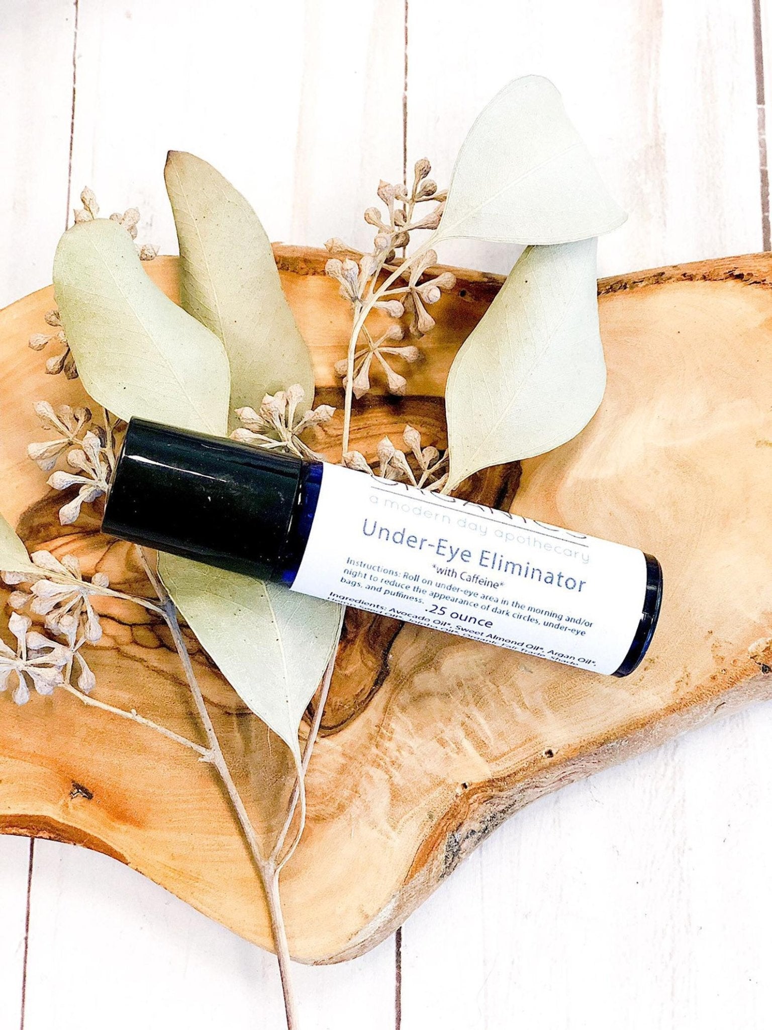 Organic Caffeinated Under Eye Serum - Skin Tone Beauty Products