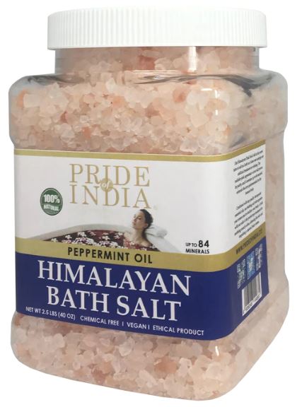 Himalayan Pink Bathing Salt + - Skin Tone Beauty Products